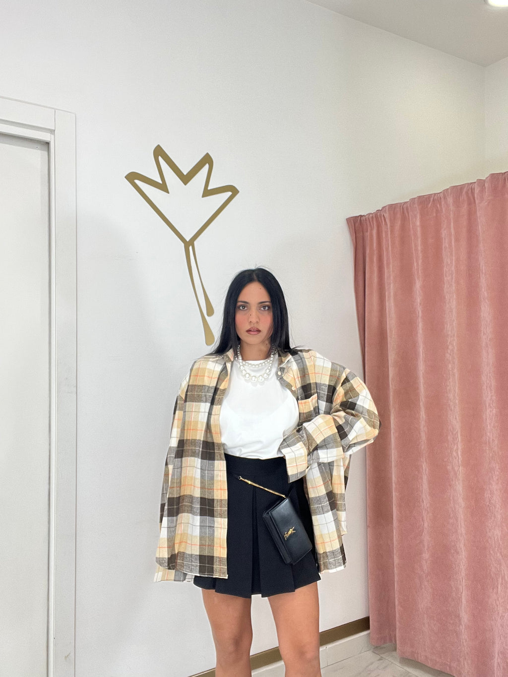 Camicione maxi spallina