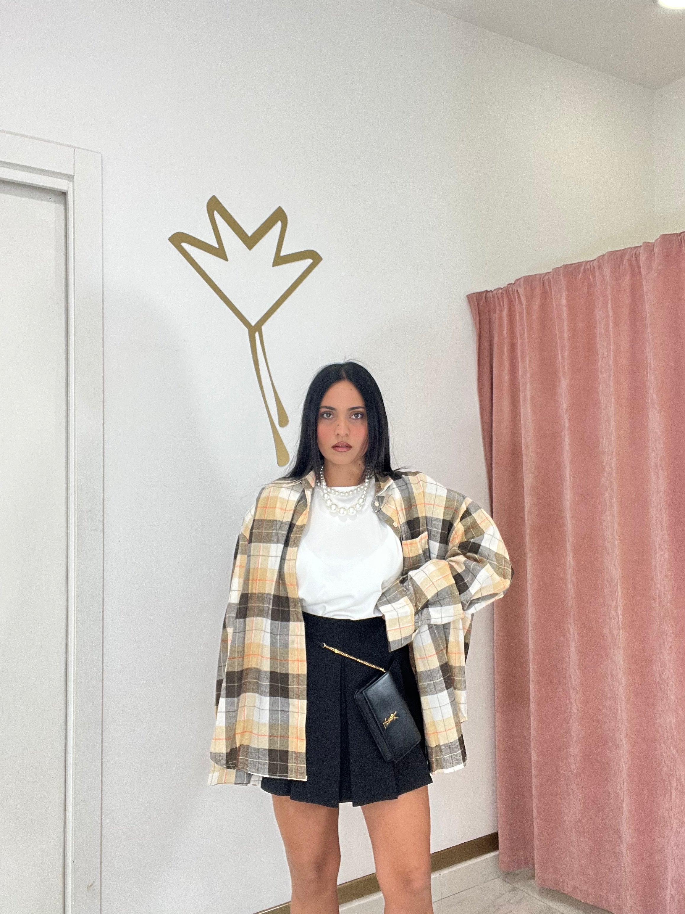 Camicione maxi spallina