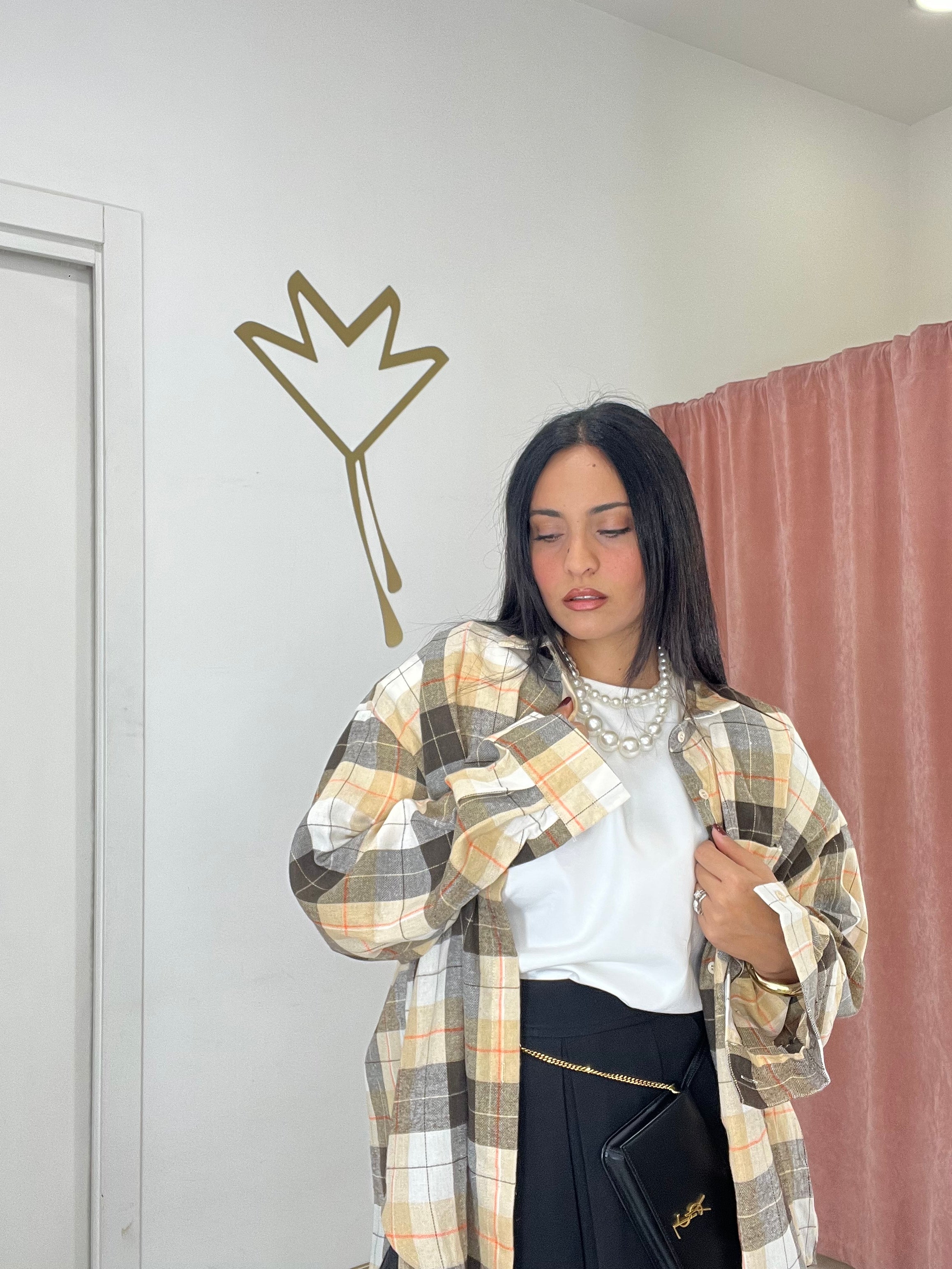 Camicione maxi spallina