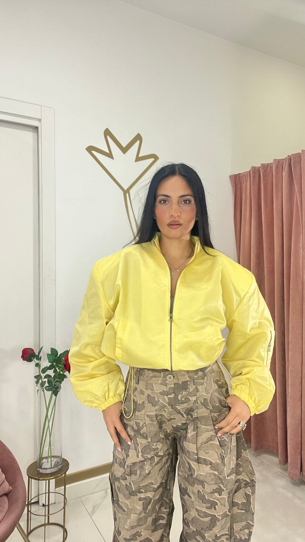 Bomber jaune